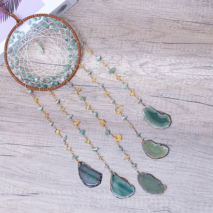 Attrape-Rêves Aventurine Verte & Agate