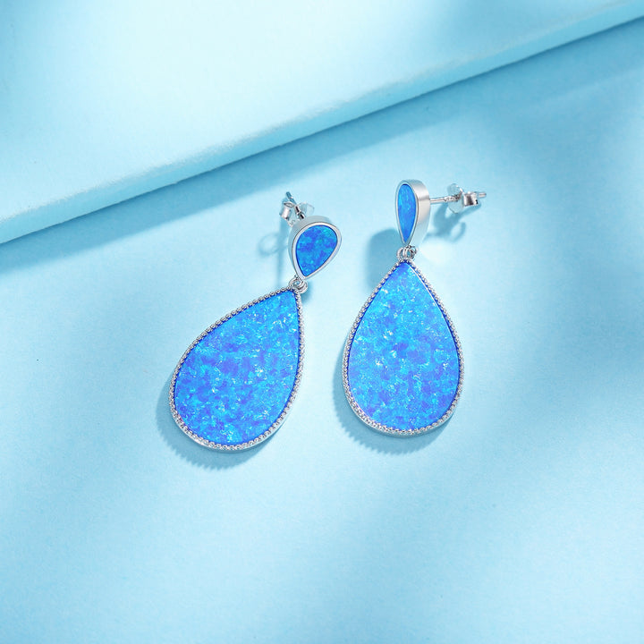 Boucles d’Oreilles "Larmes d’Océan"