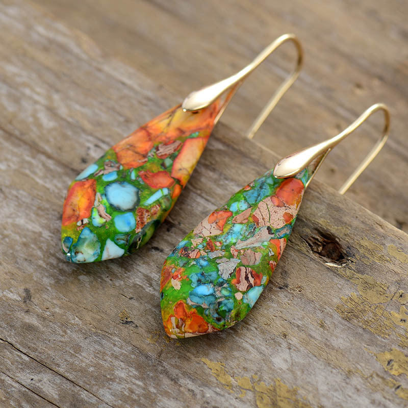 Boucles d’Oreilles "Impériales Bohèmes"