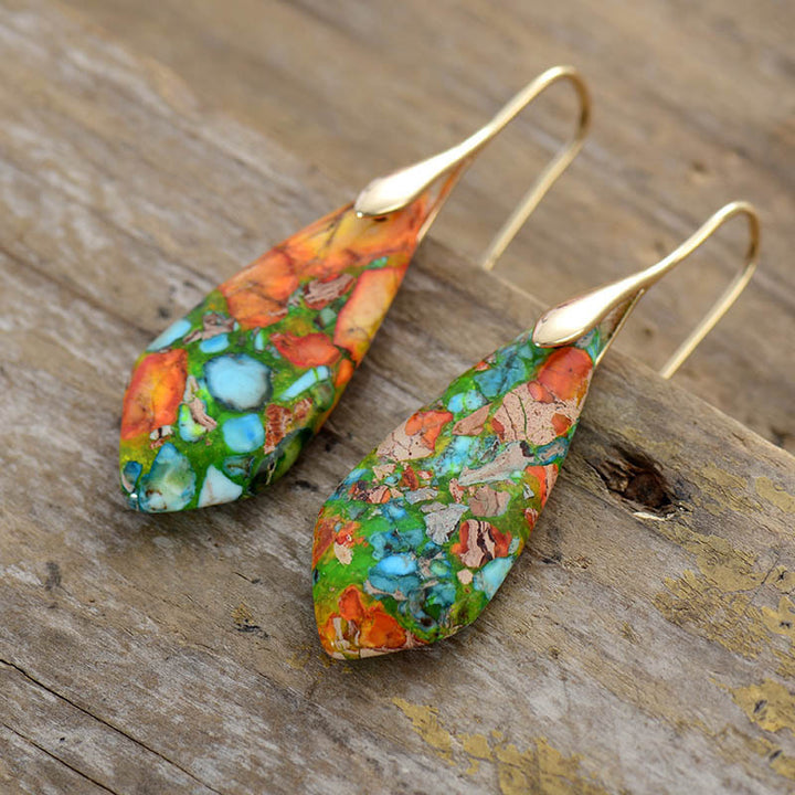 Boucles d’Oreilles "Impériales Bohèmes"