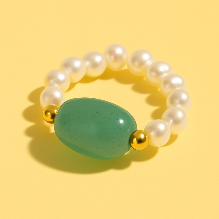 Bague « Pureté Éternelle » en Perle Naturelle