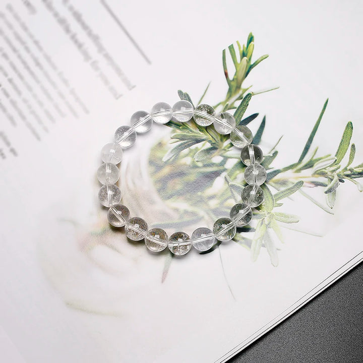 Bracelet "Aura Pure" en Cristal de Roche