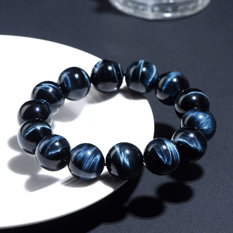 Bracelet "Œil de Tigre Bleu"