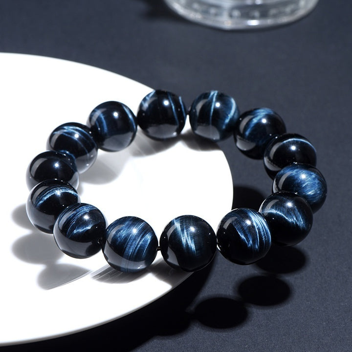 Bracelet "Œil de Tigre Bleu"