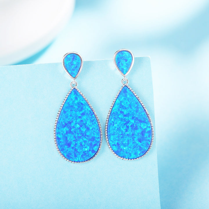 Boucles d’Oreilles "Larmes d’Océan"