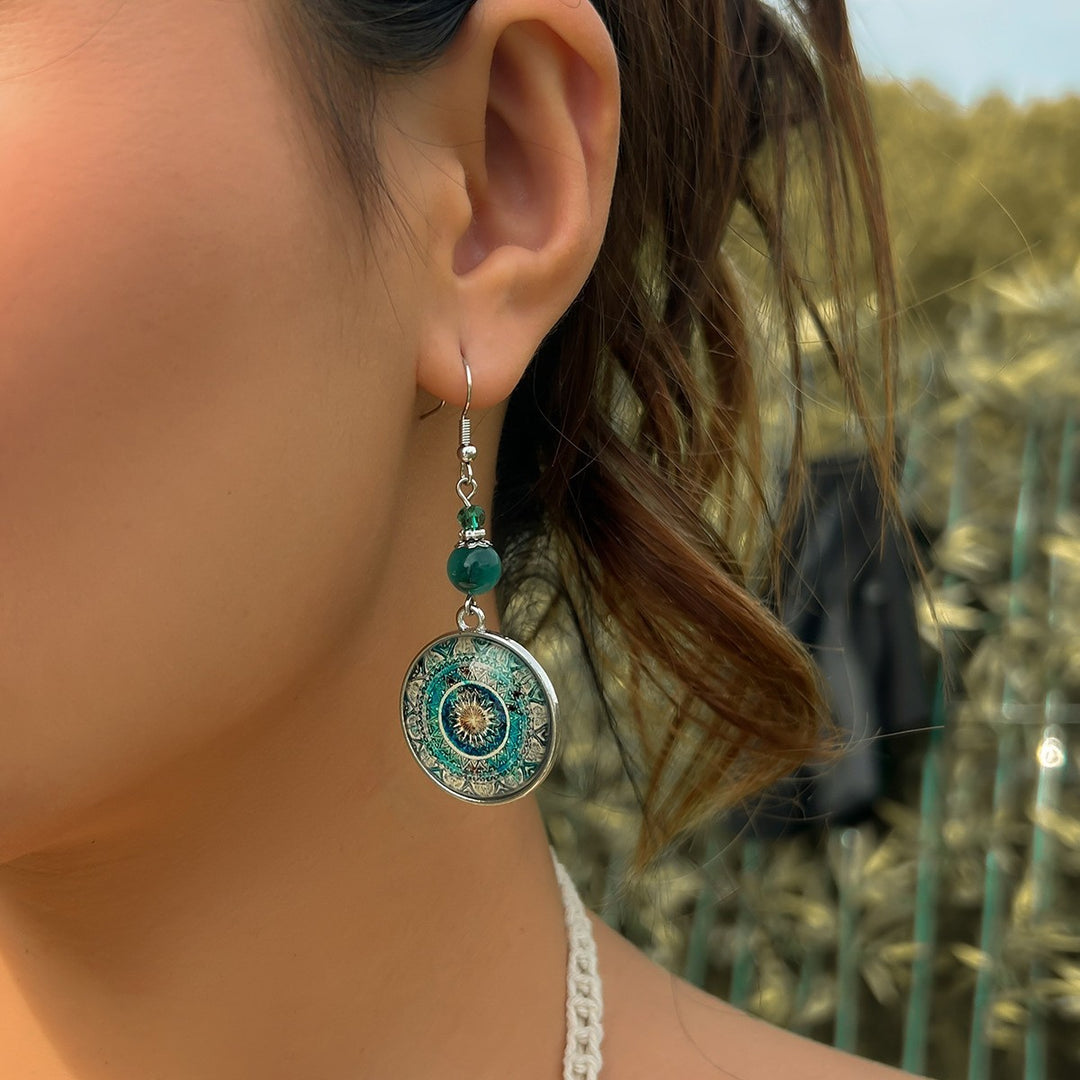 Boucles d’Oreilles "Mandalaya"
