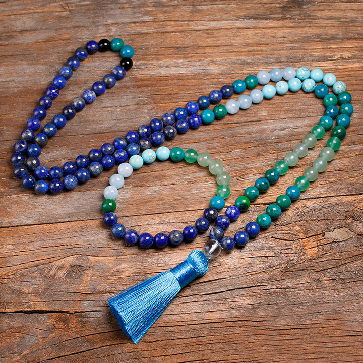 Mala en Lapis-Lazuli