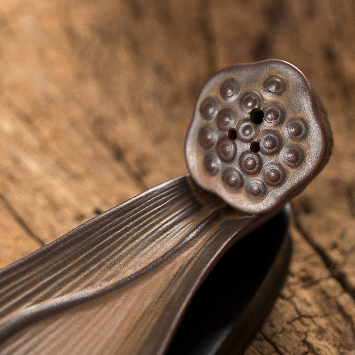 Brûleur d’Encens Lotus en Céramique