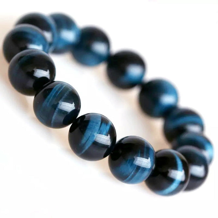 Bracelet "Gardien du Ciel" en Oeil de Faucon
