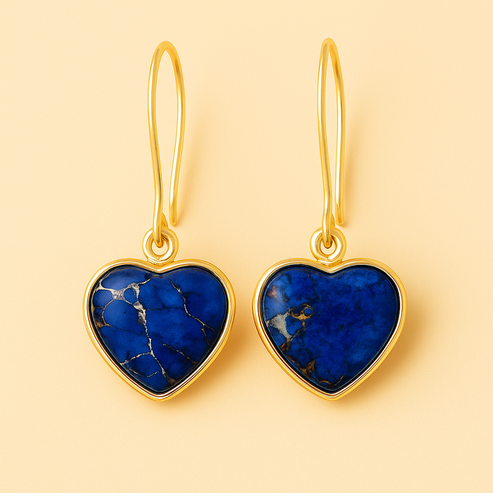 Boucles d’Oreilles "Cœur Impérial"