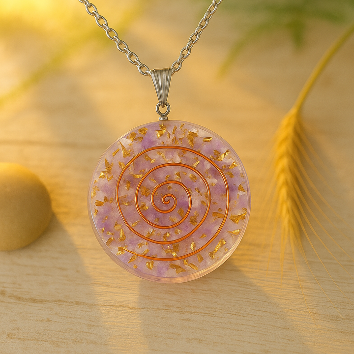 Pendentif Énergétique en Cristal Naturel