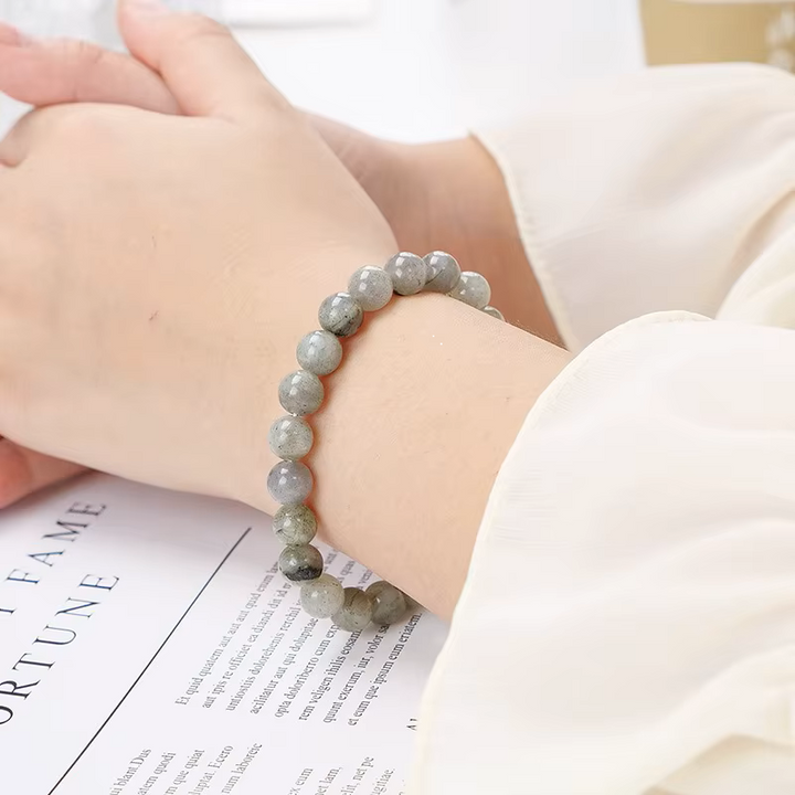 Bracelet "Bouclier de Protection" en Labradorite