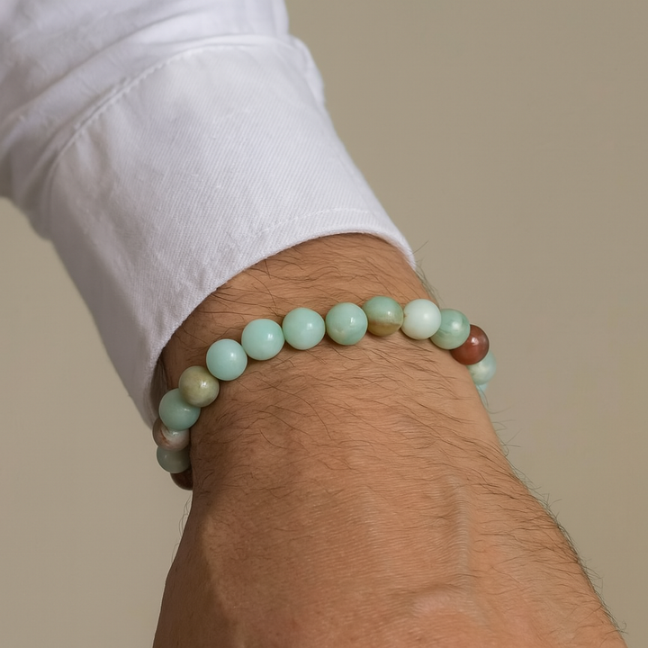 Bracelet "Harmonie et Sérénité" en Amazonite