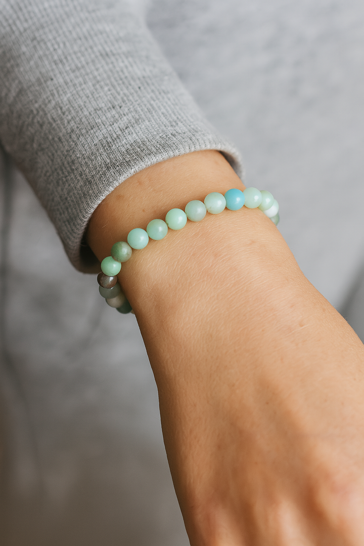 Bracelet "Harmonie et Sérénité" en Amazonite