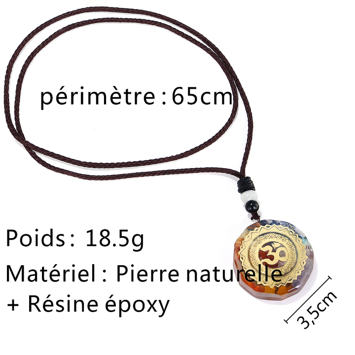 Collier Spirituel en Pierre Naturelle