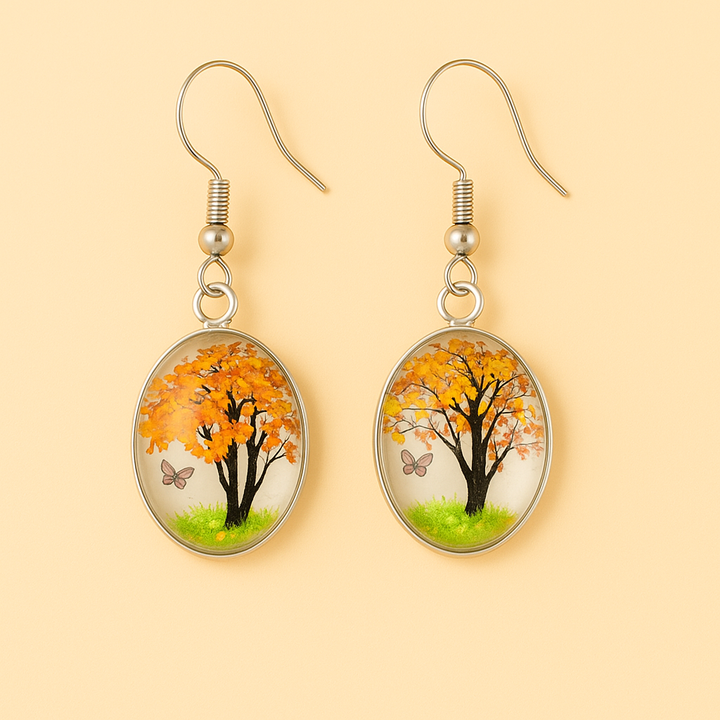Boucles d’Oreilles "Étoile Florale"
