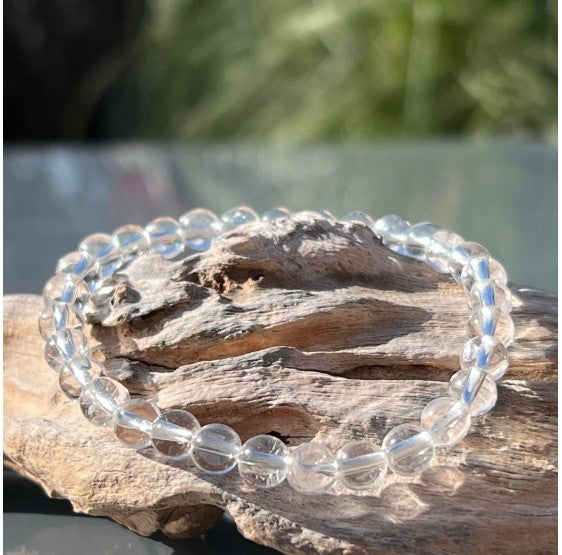 Bracelet "Aura Pure" en Cristal de Roche