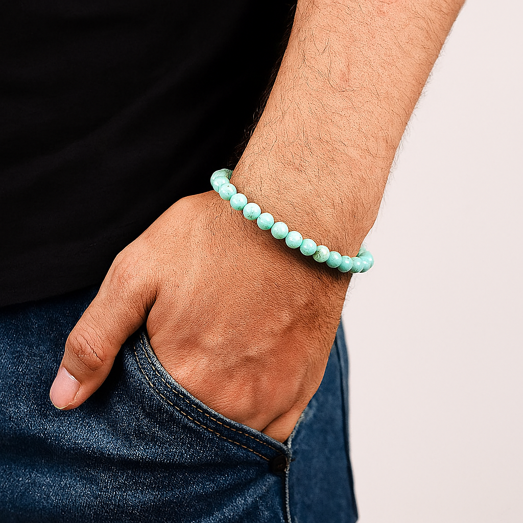 Bracelet "Prospérité et Longévité" en Jade Vert