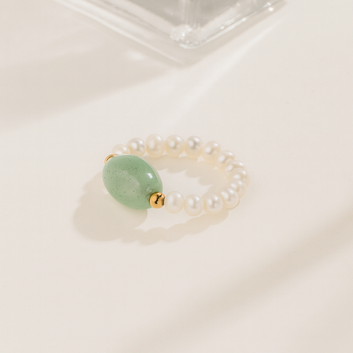 Bague « Pureté Éternelle » en Perle Naturelle