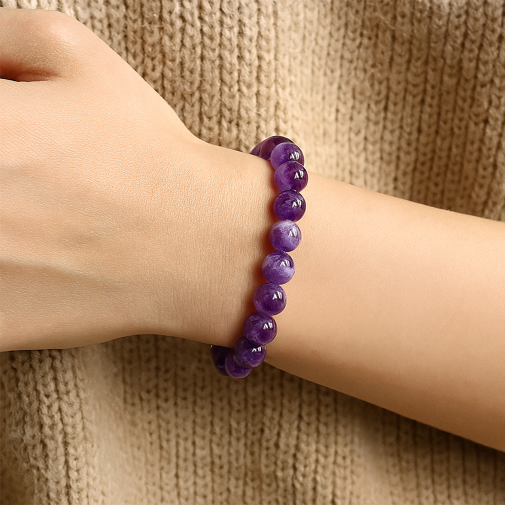 Bracelet "Sommeil Apaisé" en Améthyste