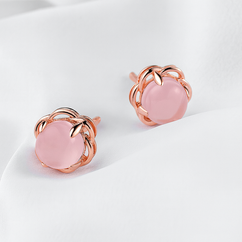 Boucles d’Oreilles "Rosée d’Aurore"