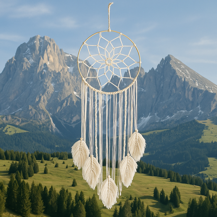 Attrape-Rêves Macramé Bohème