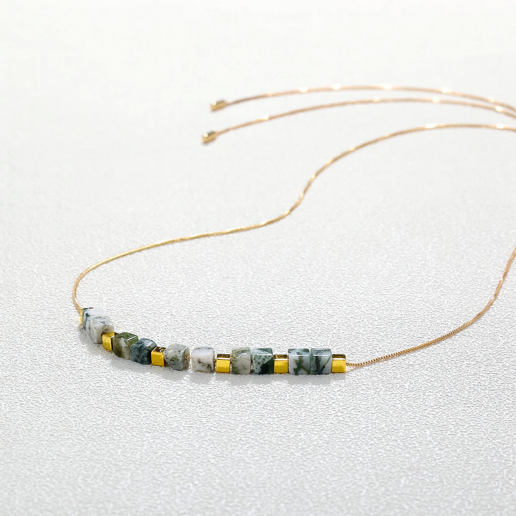 Collier "Équilibre Minéral"