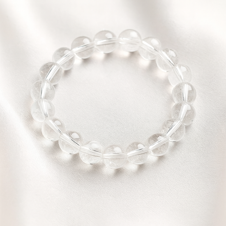 Bracelet "Aura Pure" en Cristal de Roche