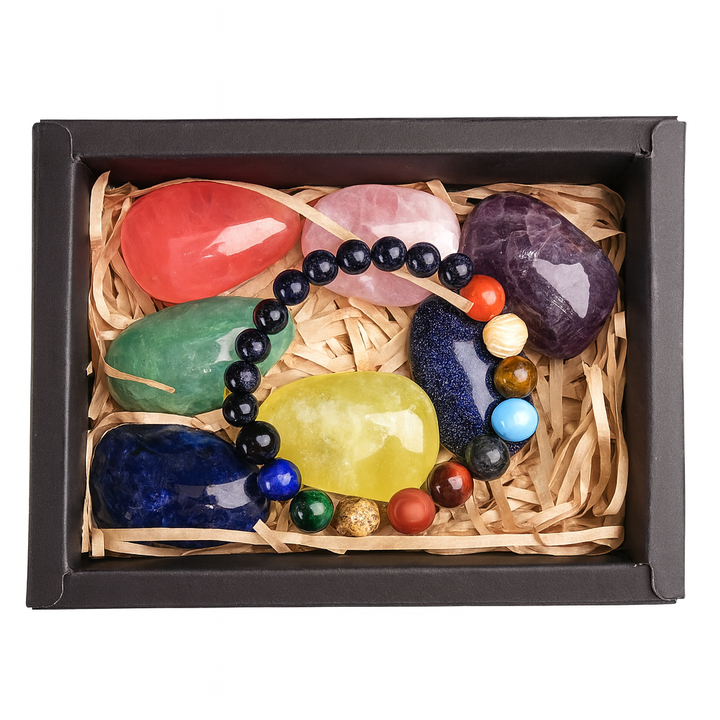 Coffret Cadeau Bracelet & Pierres Naturelles