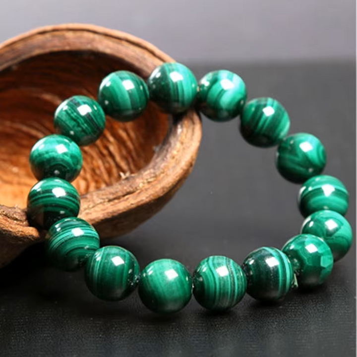 Bracelet Purification en Malachite Véritable