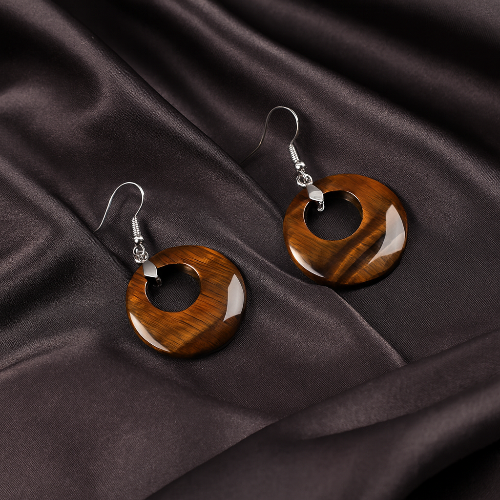 Boucles d’Oreilles "Cercle Céleste"