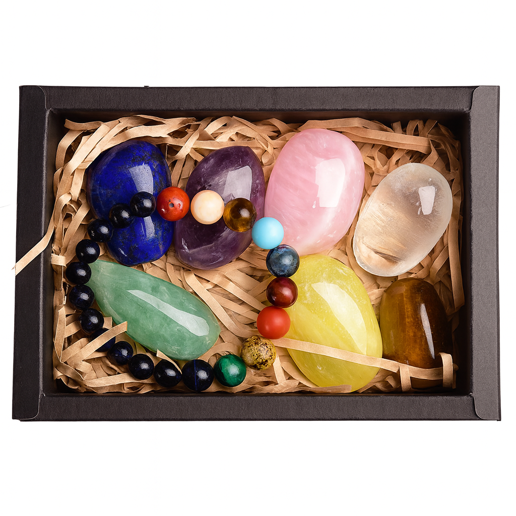 Coffret Cadeau Bracelet & Pierres Naturelles