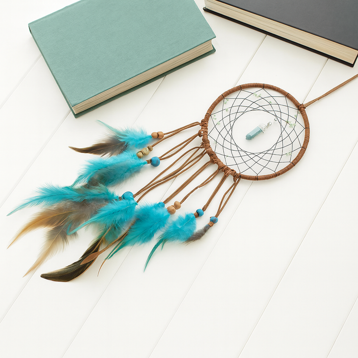 Attrape-Rêves Turquoise Bleu