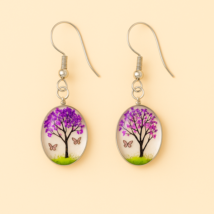 Boucles d’Oreilles "Étoile Florale"