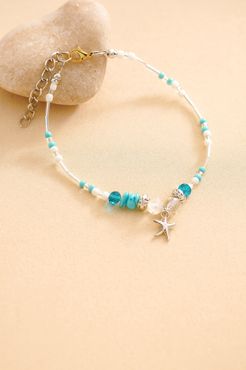 Bracelet de Cheville "Étoile Marine"