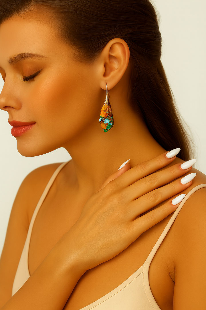 Boucles d’Oreilles "Impériales Bohèmes"