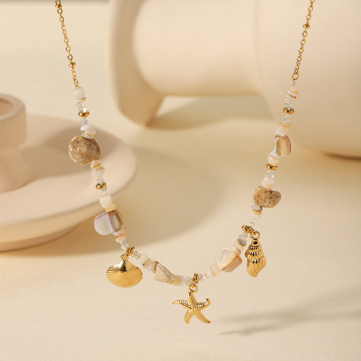 Bracelet Coquillage & Étoile de Mer
