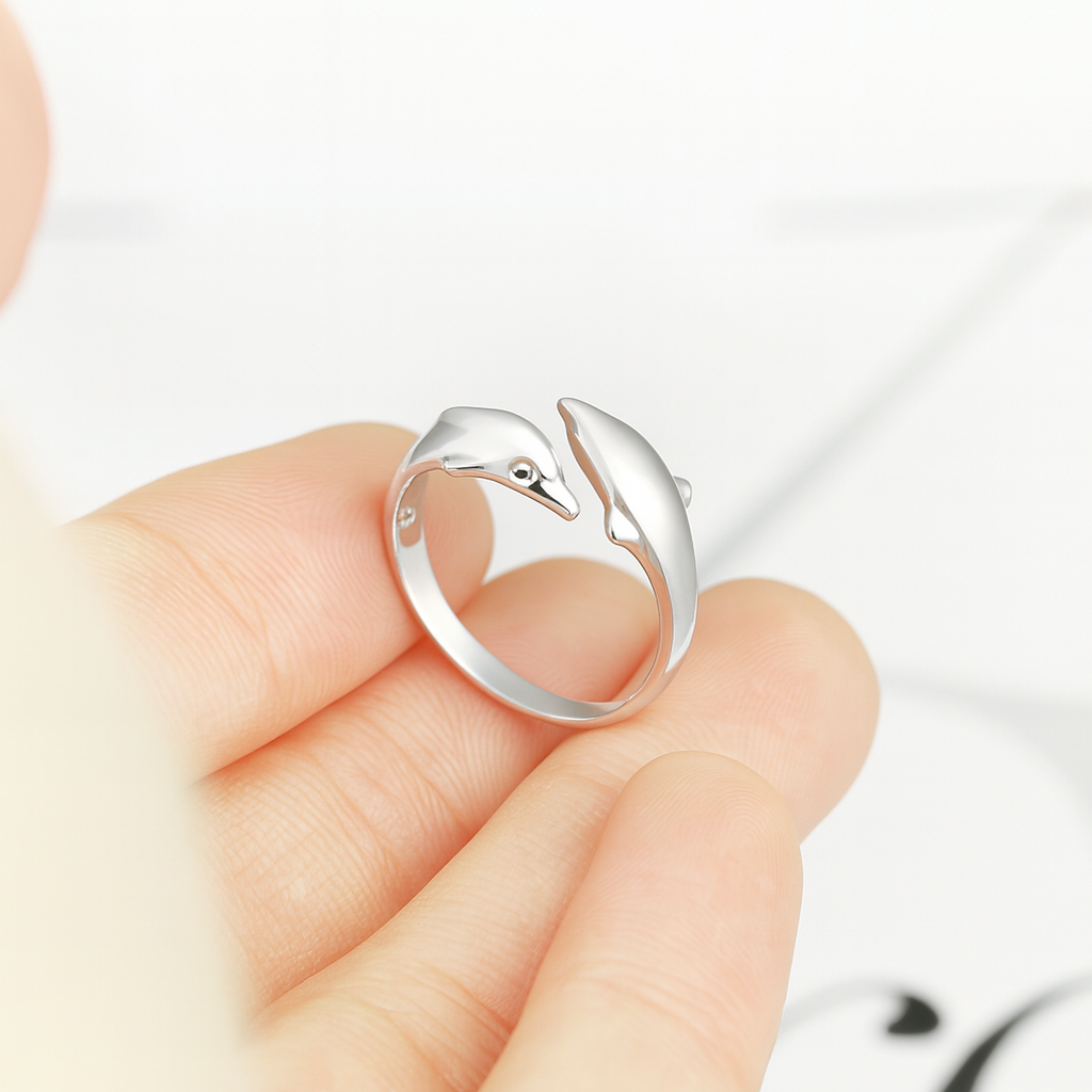 Bague Dauphin en Argent 925