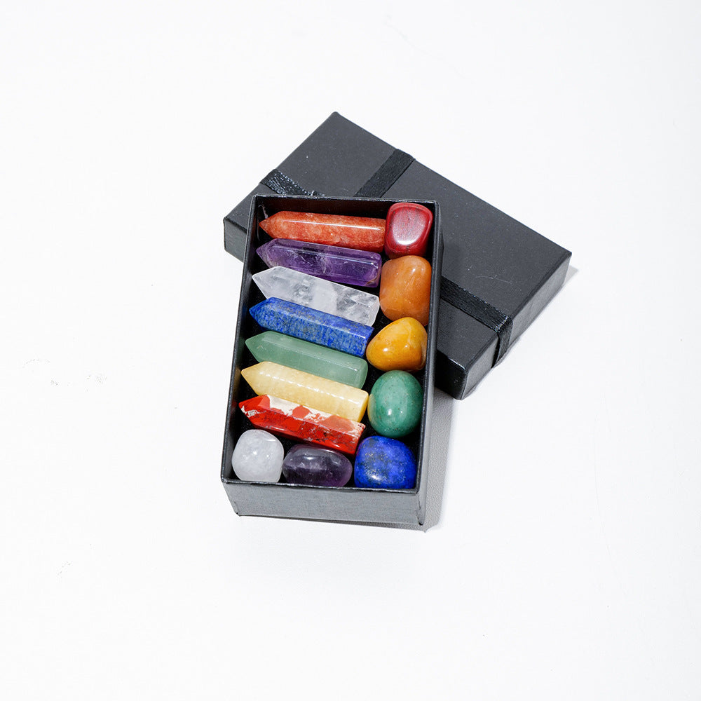 Coffret Cristaux Naturels & Pointes Énergétiques