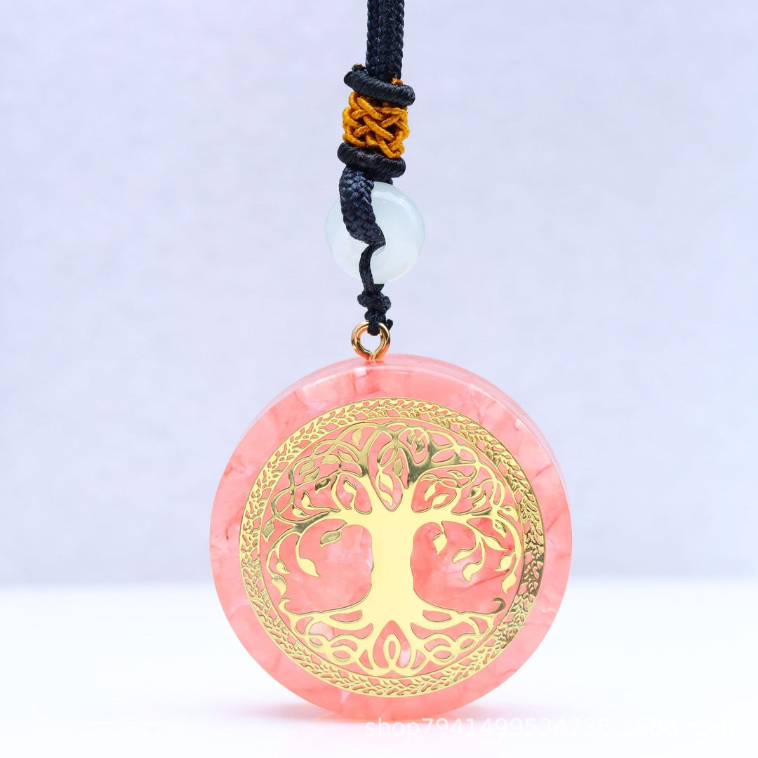 Pendentif Fleur Énergétique - Arbre de vie
