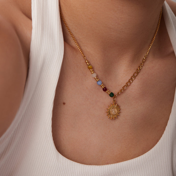 Collier "Éclat Solaire"