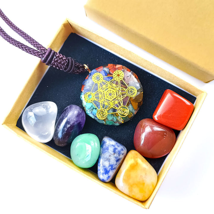 Coffret Collier Énergétique & Pierres Naturelles