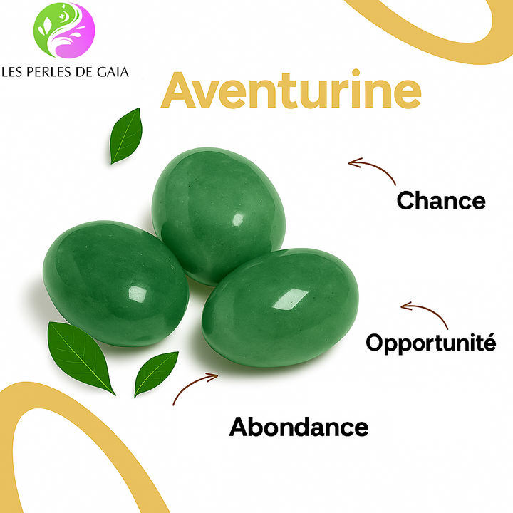 Bracelet "Opportunité" en Aventurine Verte