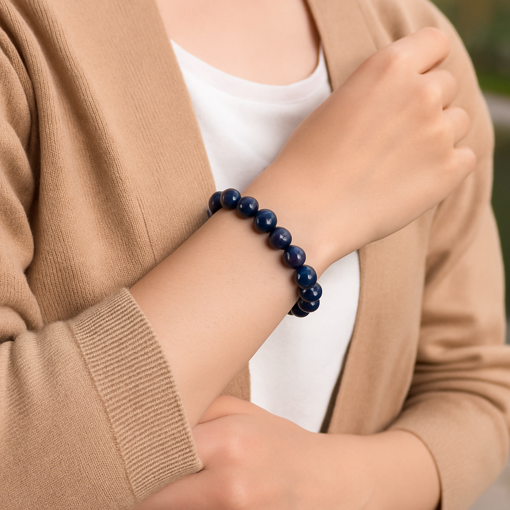 Bracelet "Harmonie" en Lapis Lazuli