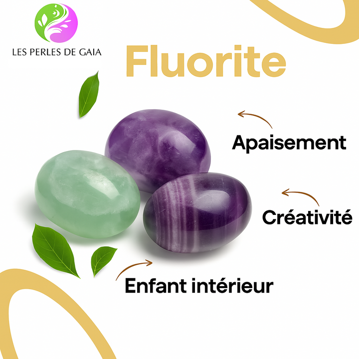 Bracelet "Clarté Mentale" en Fluorite