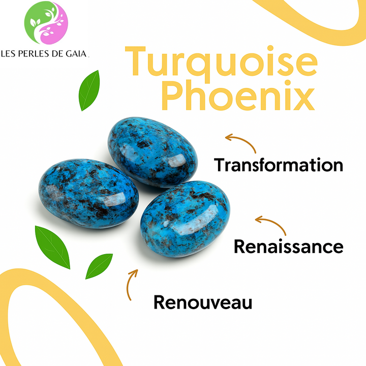 Bracelet en Turquoise Phoenix Naturelle