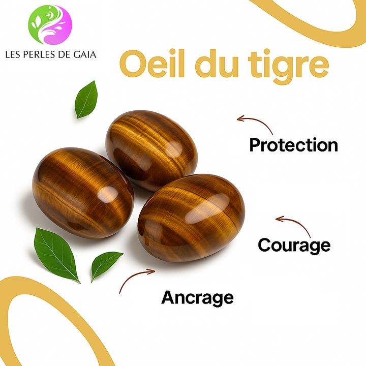 Bracelet Wrap Œil de Tigre