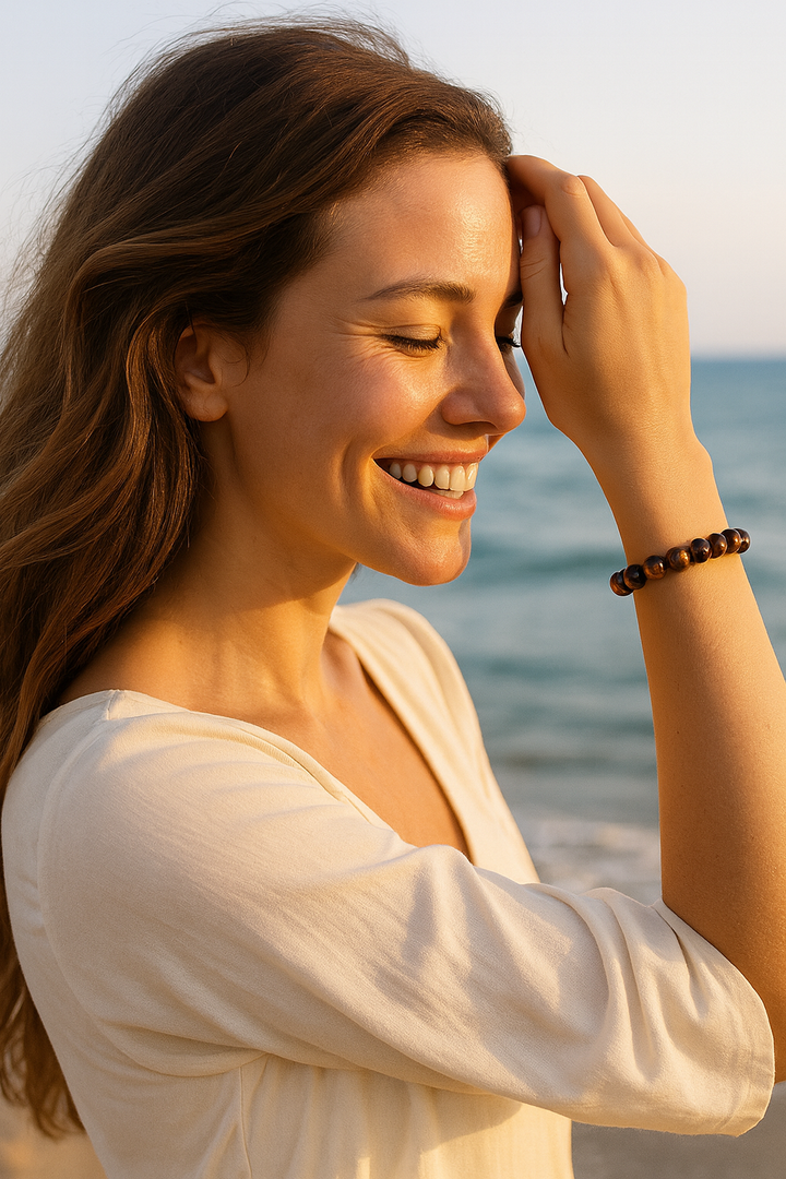 Bracelet "Protection" en Œil de Tigre