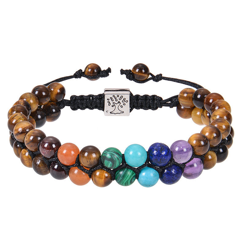 Bracelet Énergétique "GAIA 7 Chakras"