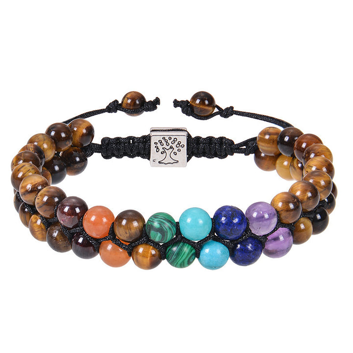Bracelet Énergétique "GAIA 7 Chakras"